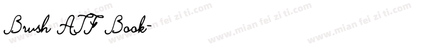 Brush ATF Book字体转换